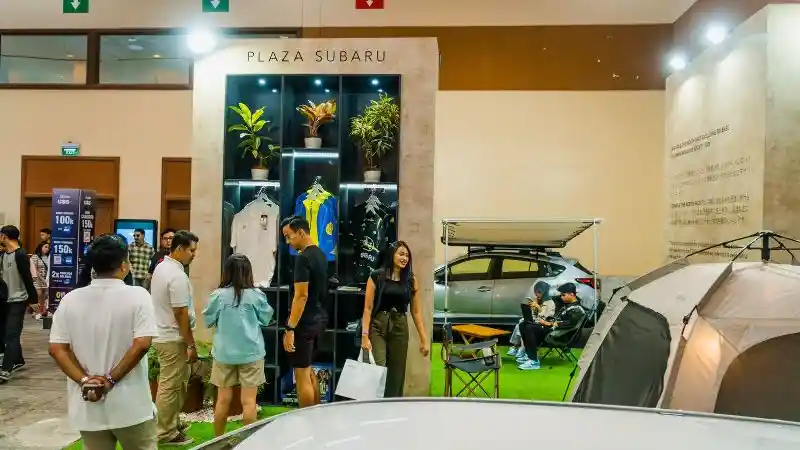 Foto - Subaru Luncurkan Produk Fashion Kolaborasi Dengan The North Face