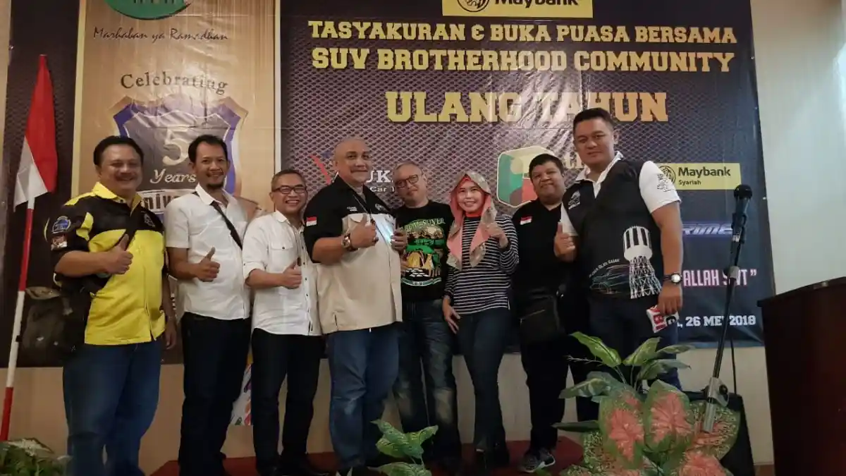 Foto - SUV Brotherhood Deklarasi "Stop Terrorism" Dalam Ulang Tahunnya yang Kelima