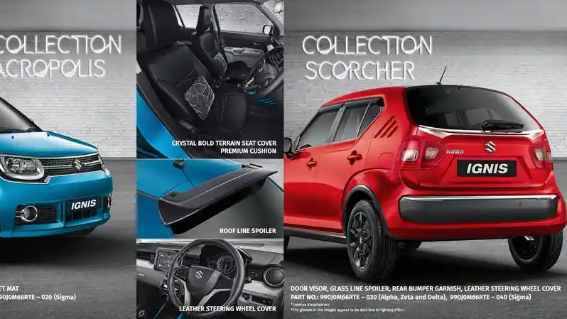 Foto - Suzuki India Perkenalkan Aksesoris Resmi Untuk Ignis. Begini Wujudnya