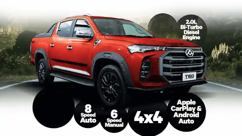 Pikap - LDV T60, D-Cab Tiongkok Yang Laris Di Australia