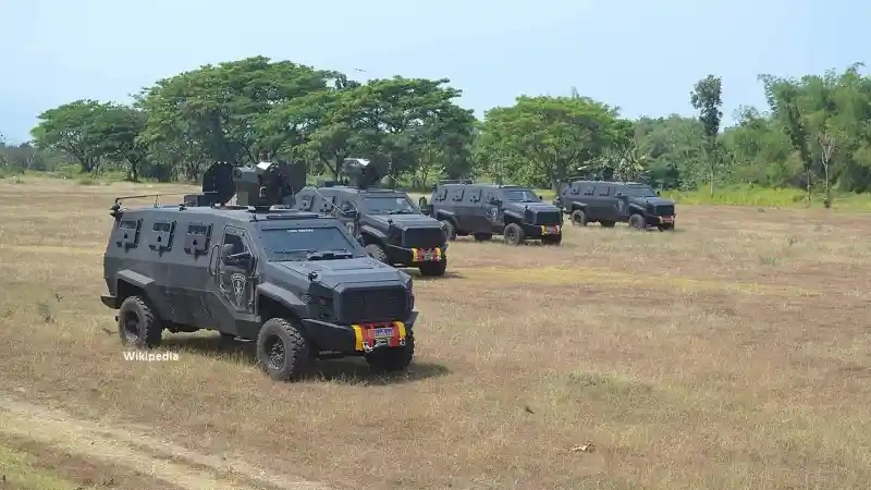 Foto - TAD Turangga, Kendaraan Lapis Baja TNI-AU Berbasis Ford F-550