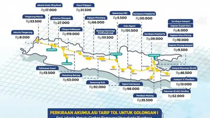 Foto - Waspadai Tanggal 5-9 April, Tol TransJawa Diduga Akan Sangat Padat 