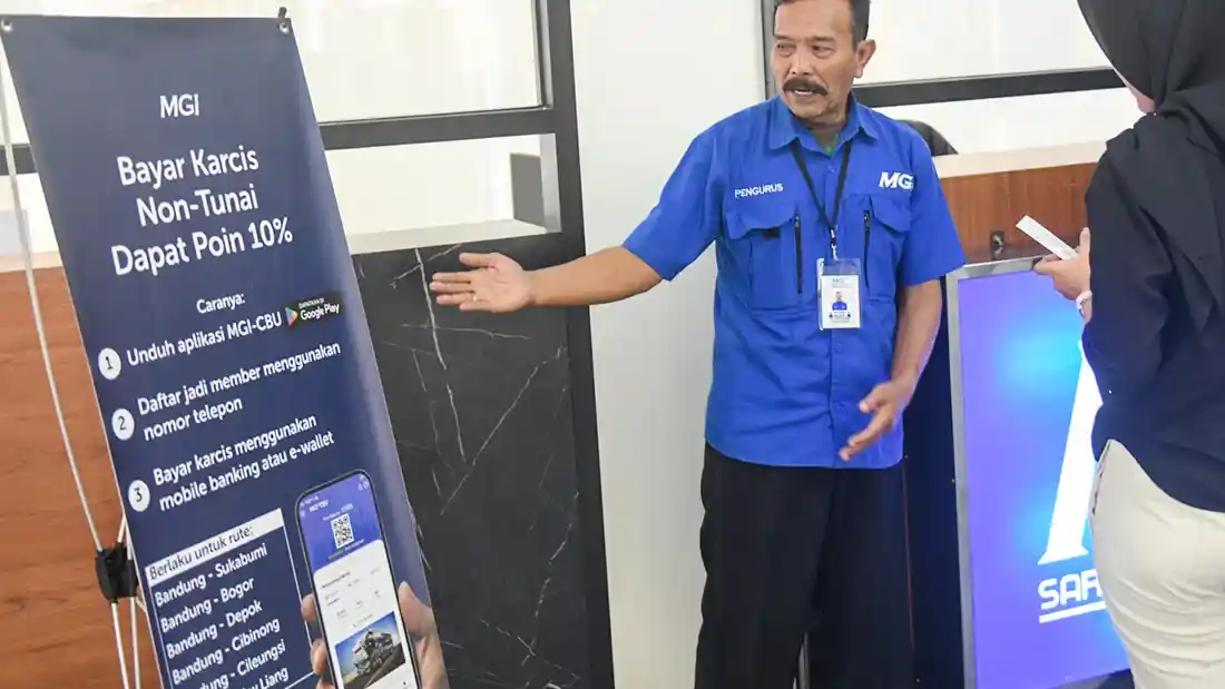 Foto - Terminal Leuwipanjang Bandung, Manjakan Pembelian Tiket Online 