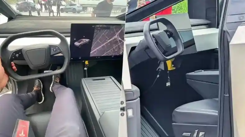 Berita - Interior Terbaru Tesla Cybertruck Terkuak