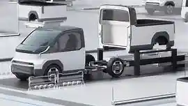 Foto - KIA PBV: Konsep Kendaraan Modular Masa Depan