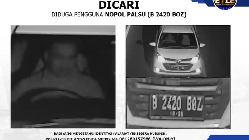 Berita - ETLE Mampu Selidiki Plat Nomor Palsu, Ini Buktinya!
