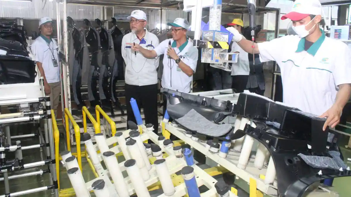Foto - Pabrik Toyota Indonesia Sukses Transfer Keahlian Kepada para Pemasok