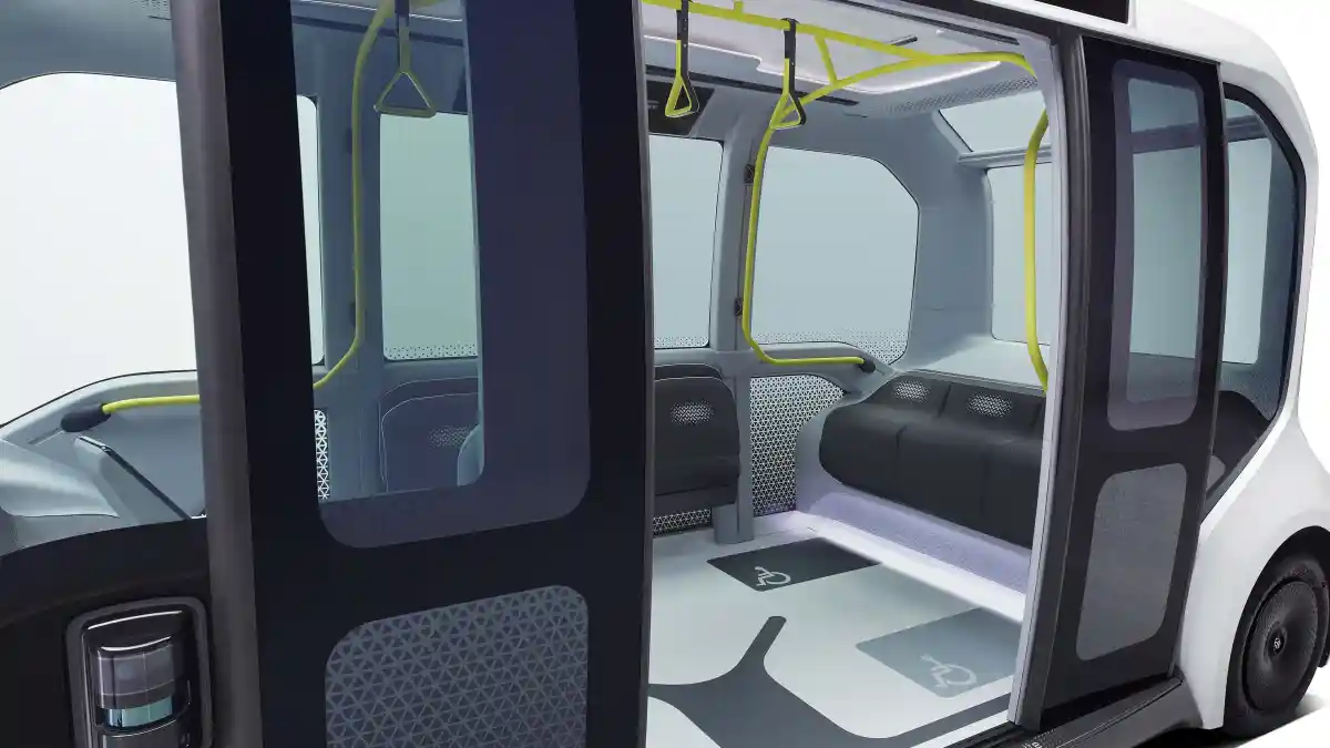 Foto - Toyota e-Palette Concept: Bus Tanpa Supir Untuk Tokyo 2020.