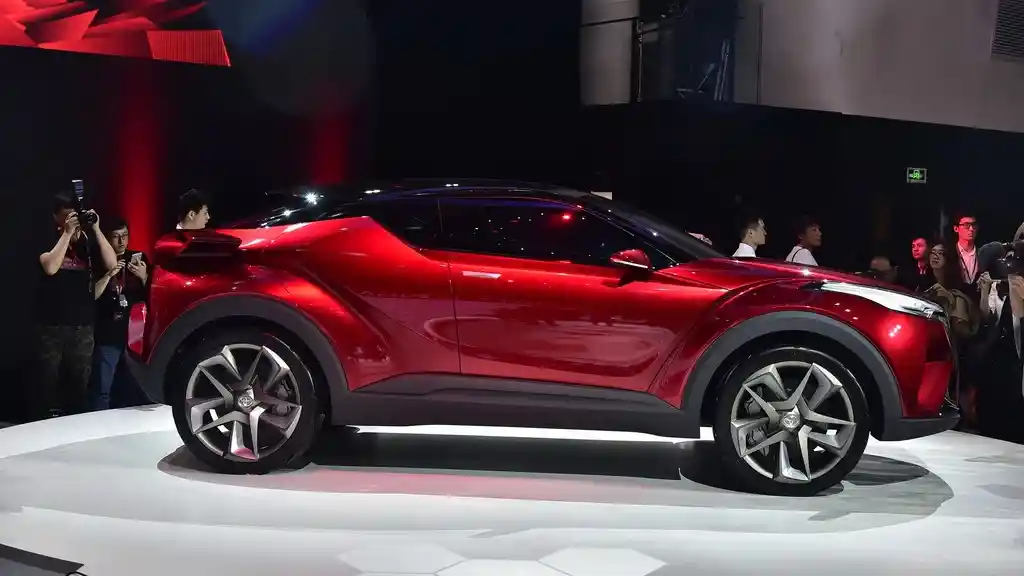 Foto - Toyota C-HR Concept Versi Tiongkok Muncul Di Shanghai