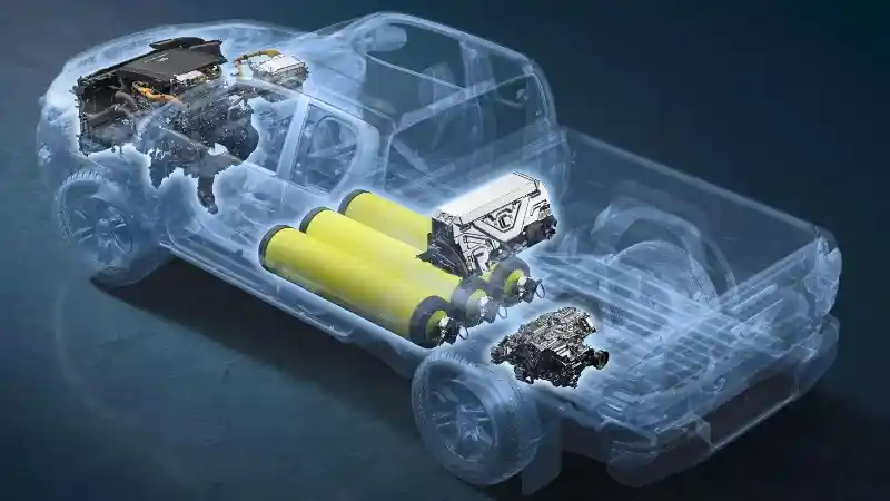 Foto - Toyota Kembangkan Hilux Bertenaga Hidrogen