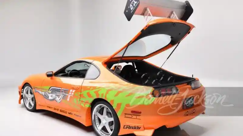 Foto - Toyota Supra Besutan 'Brian O'Connor' Bakal Dilelang!