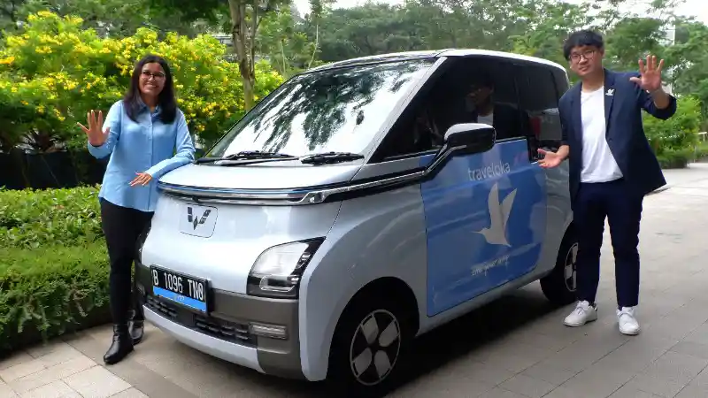 Foto - Wuling Air ev Jadi Hadiah Utama Perusahaan Pemesanan Tiket Online ini