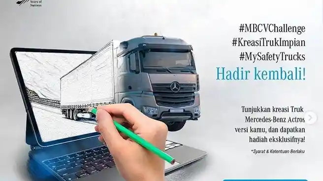 Truk - Tak Hanya Bus, Mercedes-Benz Indonesia Gelar Kontes Kreasi Truk Impian