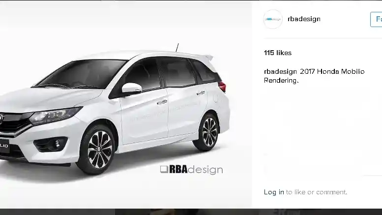 Foto - Begini Usulan Bentuk Honda Mobilio Facelift 2017