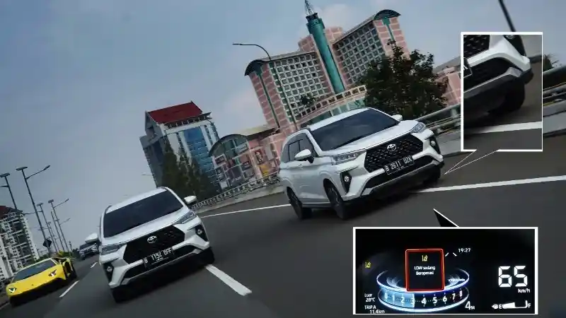 Foto - Berkeliling Kota Jakarta Mengandalkan Fitur TSS Dari All New Veloz