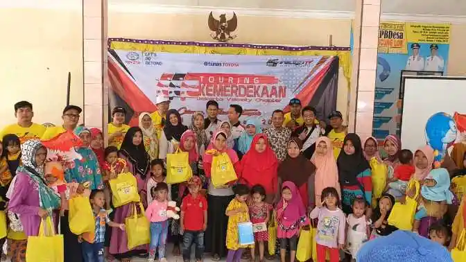 Foto - Komunitas Veloz Serbu Cilacap Demi Penyuluhan Gizi di Cilacap