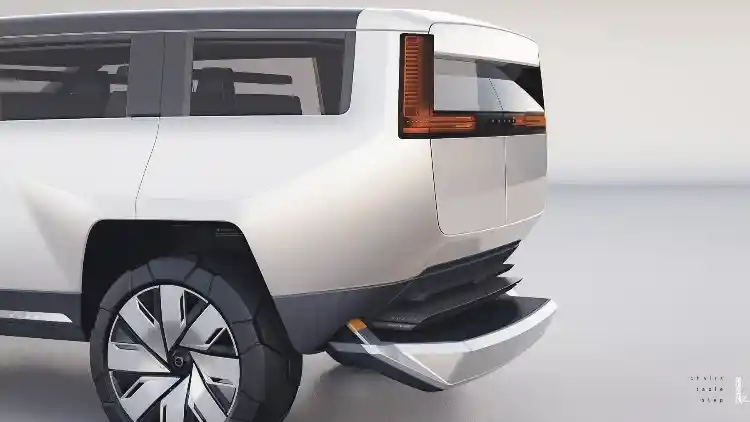 Foto - SUV Volvo Konsep Garapan Anak Magang, Bisa Diajak Kemping