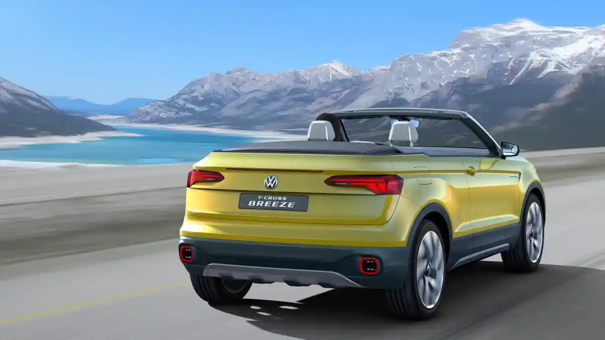 Foto - Volkswagen Crossover Atap Terbuka Pertama di Dunia Tengah Disiapkan
