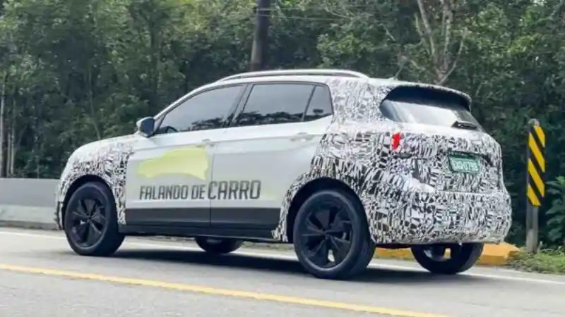 Foto - SPY SHOT: VW Taigun/T-Cross Facelift