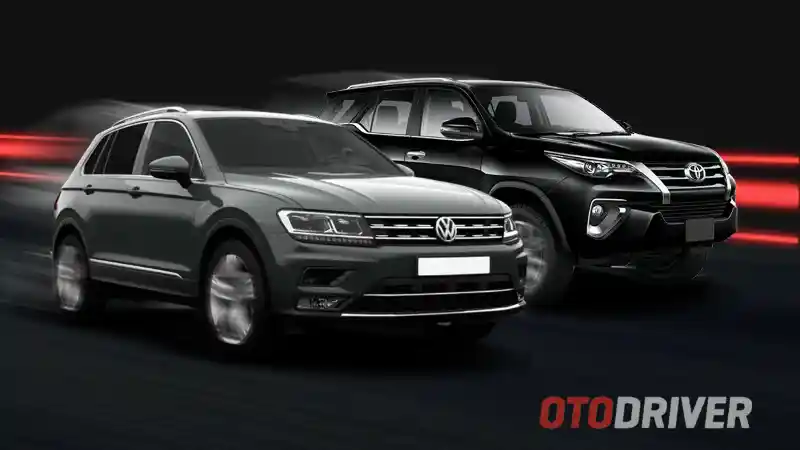 Komparasi - Komparasi Spek VW Tiguan Allspace VS Fortuner 'Bensin'