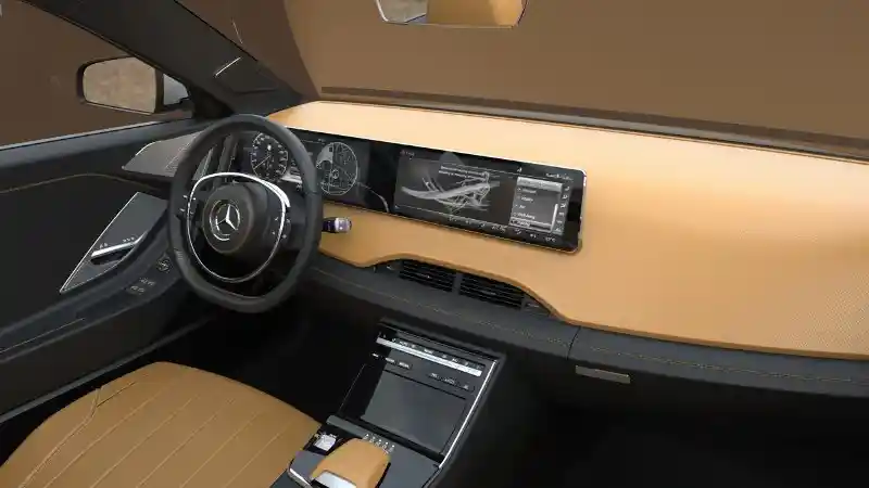 Foto - Mercedes-Benz W115 Terlahir Kembali Dalam Wujud Icon-E Concept 
