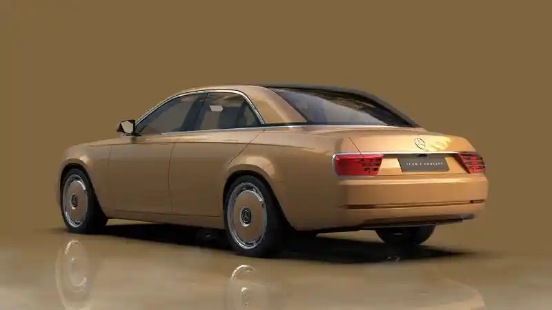 Foto - Mercedes-Benz W115 Terlahir Kembali Dalam Wujud Icon-E Concept 