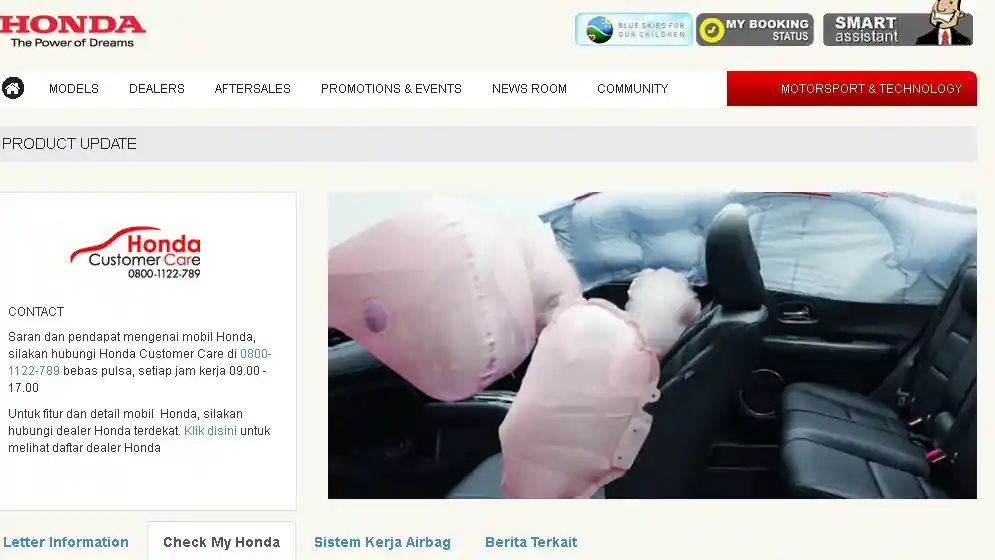 Berita - Honda Anda Kena Recall Atau Tidak? Cek Di Sini