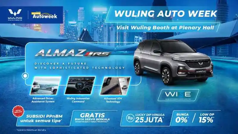Foto - Wuling Sodorkan Tawaran Menawan Dalam Ajang Jakarta Auto Week 2022