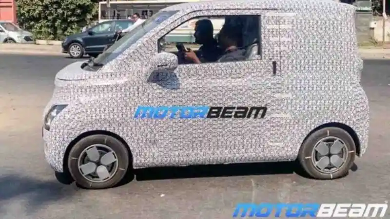 Berita - SPY SHOT: Wuling Air ev Di India