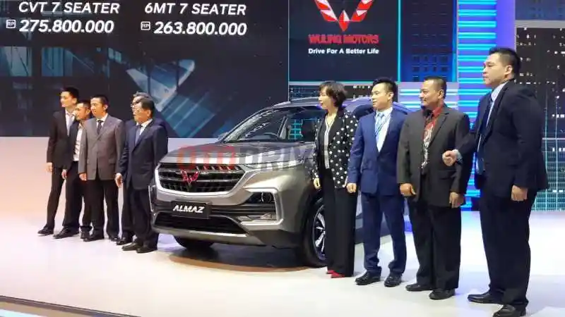 Berita - Almaz Katrol Popularitas Wuling di GIIAS 2019