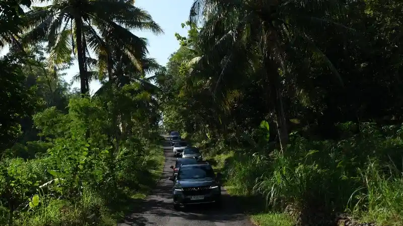 Foto - FIRST DRIVE: Wuling Alvez Rute Solo-Yogyakarta Via Gunung Kidul