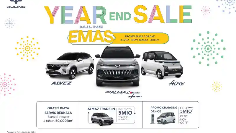Foto - Wuling Gelar Promo Akhir Tahun. Banyak Tawaran Menarik