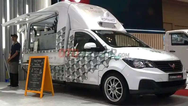 Berita - Ide Jualan Di atas Mobil Dengan Wuling Formo Max Dan Kopi Nako