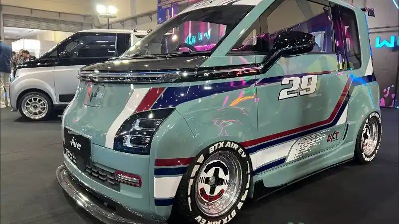Berita - Wuling Tampilkan Versi Modifikasi Air ev dan Alvez di Ajang IMX 2023