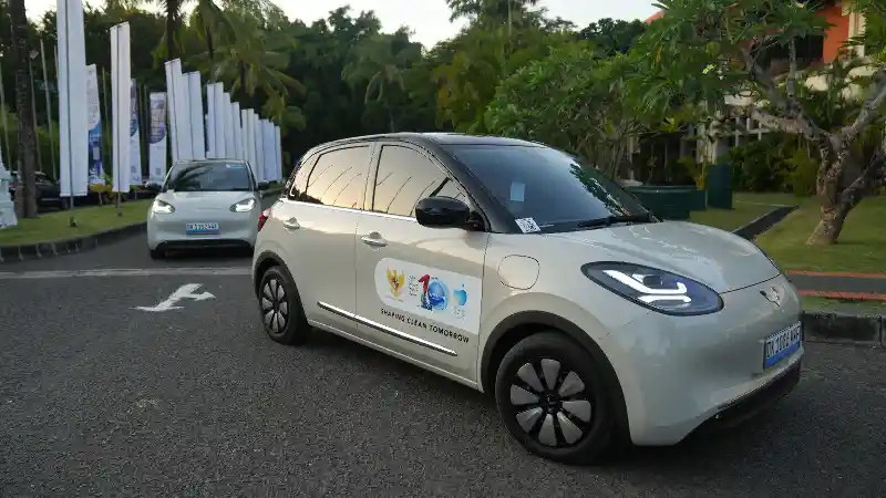 Foto - Wuling Partisipasikan Semua Jenis Produk EVnya Perhelatan Internasional Ini