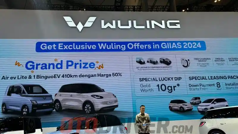 Foto - Beli EV Wuling di GIIAS Dapat Garansi Baterai Seumur Hidup