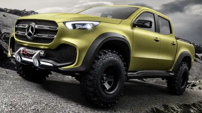 Foto - Mercedes-Benz X-Class Tampil Berani