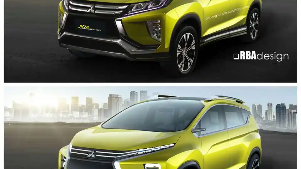 Berita - Ini Reka Wujud Mitsubishi XM Concept Versi Produksi Massal