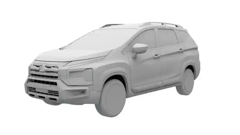 Foto - Gambar Mitsubishi Xpander Cross Terkuak. Meluncur Tahun Ini?