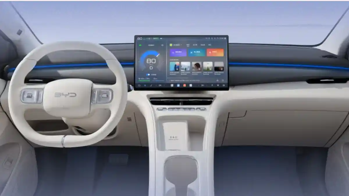 Berita - Begini Wujud Interior BYD Atto 1 Generasi Terbaru