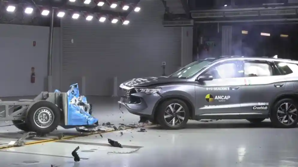 Crash Test - VIDEO: Crash Test BYD Sealion 5 (ANCAP)