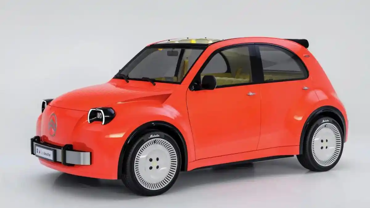 Berita - Citroën 2CV Concept Resmi Diperkenalkan, Mobil Modern Yang Lebih Kecil dari Versi Lawasnya