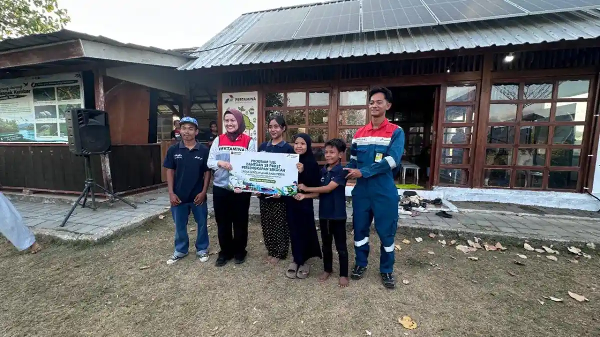 Berita - Sekolah Alam Anak Pesisir di Lombok, Ajak Anak Belajar Sambil Lestarikan Mangrove Dari Pertamina