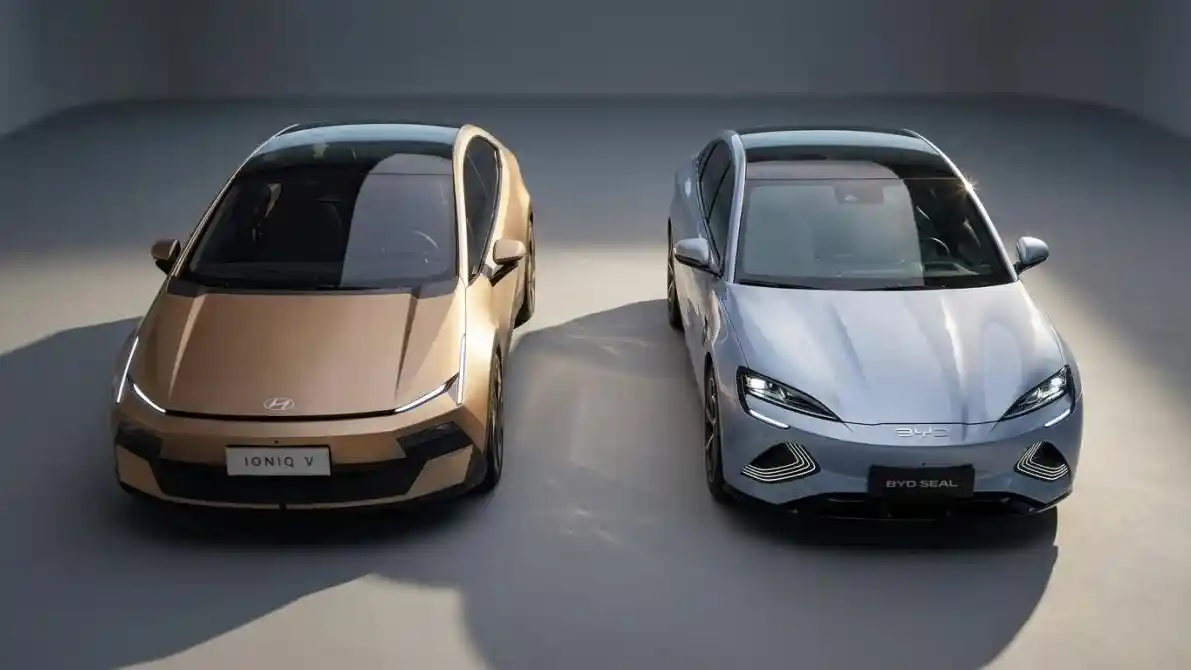 Berita - Persaingan EV Listrik di Pasar China, Hyundai Ioniq V vs BYD Seal