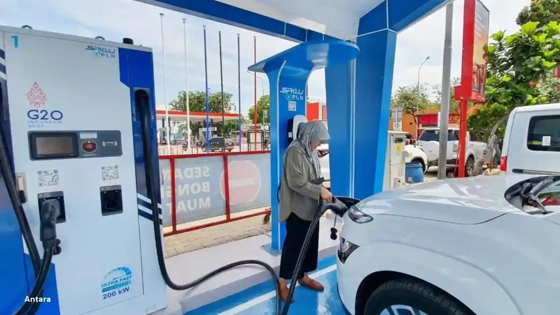 Berita - Konsumsi Listrik Untuk EV Naik 479 Persen Saat Nataru