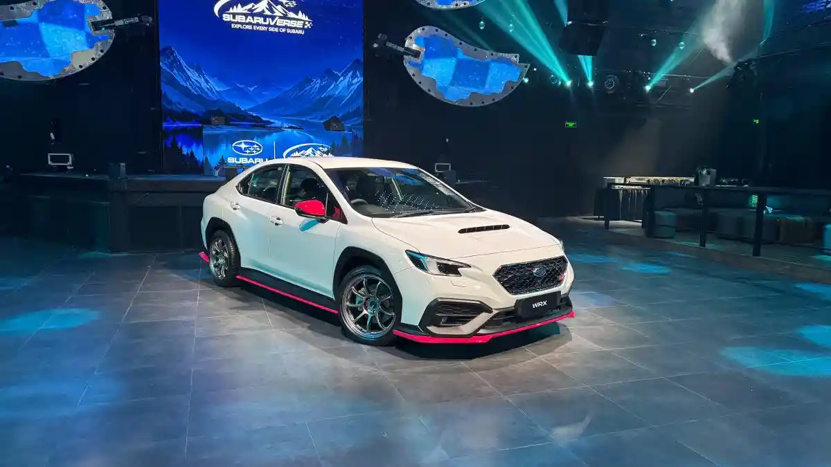 Berita - Subaruverse Tampilkan Empat Dunia Subaru dan WRX STI Cherry Red Sport Edition