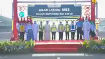 Jalan Tol Japek Resmi Dinamai Syeikh Mohamad Bin Zayed