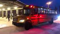 Satu-satunya Bus Sekolah Listrik Yang Beroperasi Di Suhu Rendah