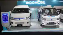 Mobil Niaga Elektrik Foton Tampil di Pameran Electricity Connect 2024