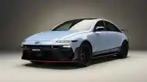  Melihat Lebih Dekat Wujud Hyundai Ioniq 6 N Yang Bocor, Jauh Lebih Garang